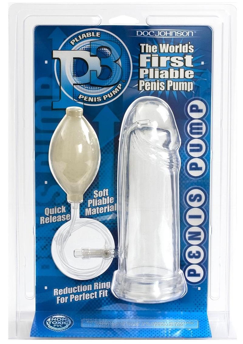 P3 Penis Pump - Clear