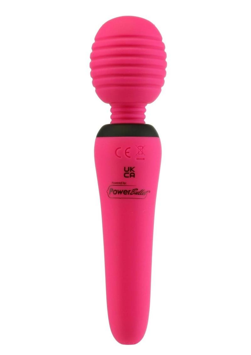 Palmpower Groove Mini Wand Rechargeable Silicone Massage Wand