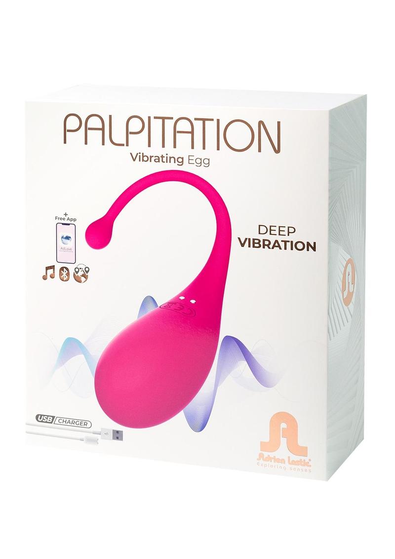 Palpitation Silicone Egg - Magenta/Pink