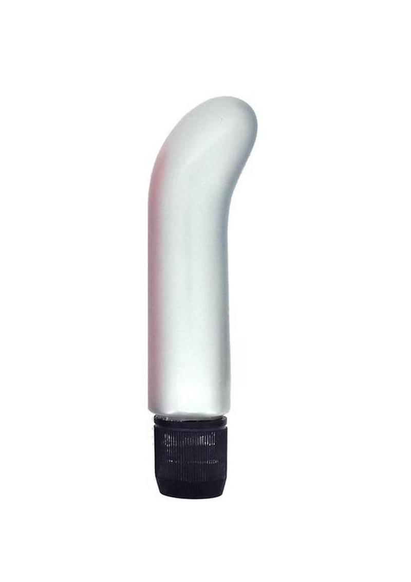 Pearl Shine G-Spot Vibrator - White - 5in