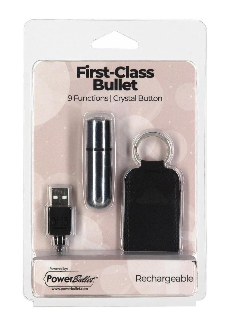 Powerbullet First Class Rechargeable Mini Bullet - Crystal/Silver