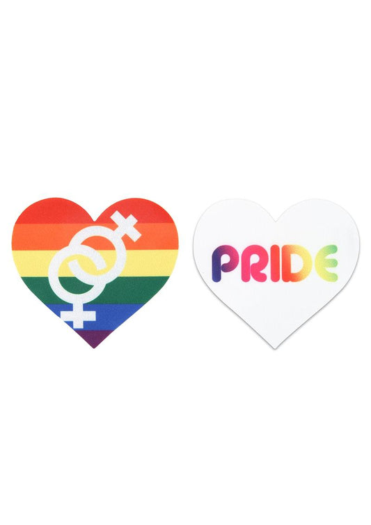 Pride Hearts - Rainbow