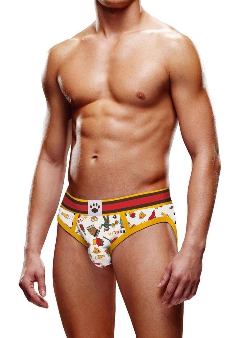 Prowler Berlin Brief - Orange/White - XXLarge