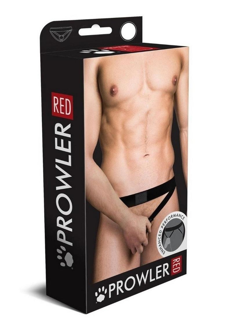 Prowler Red Ass-Less Cock-Ring - Black - Small