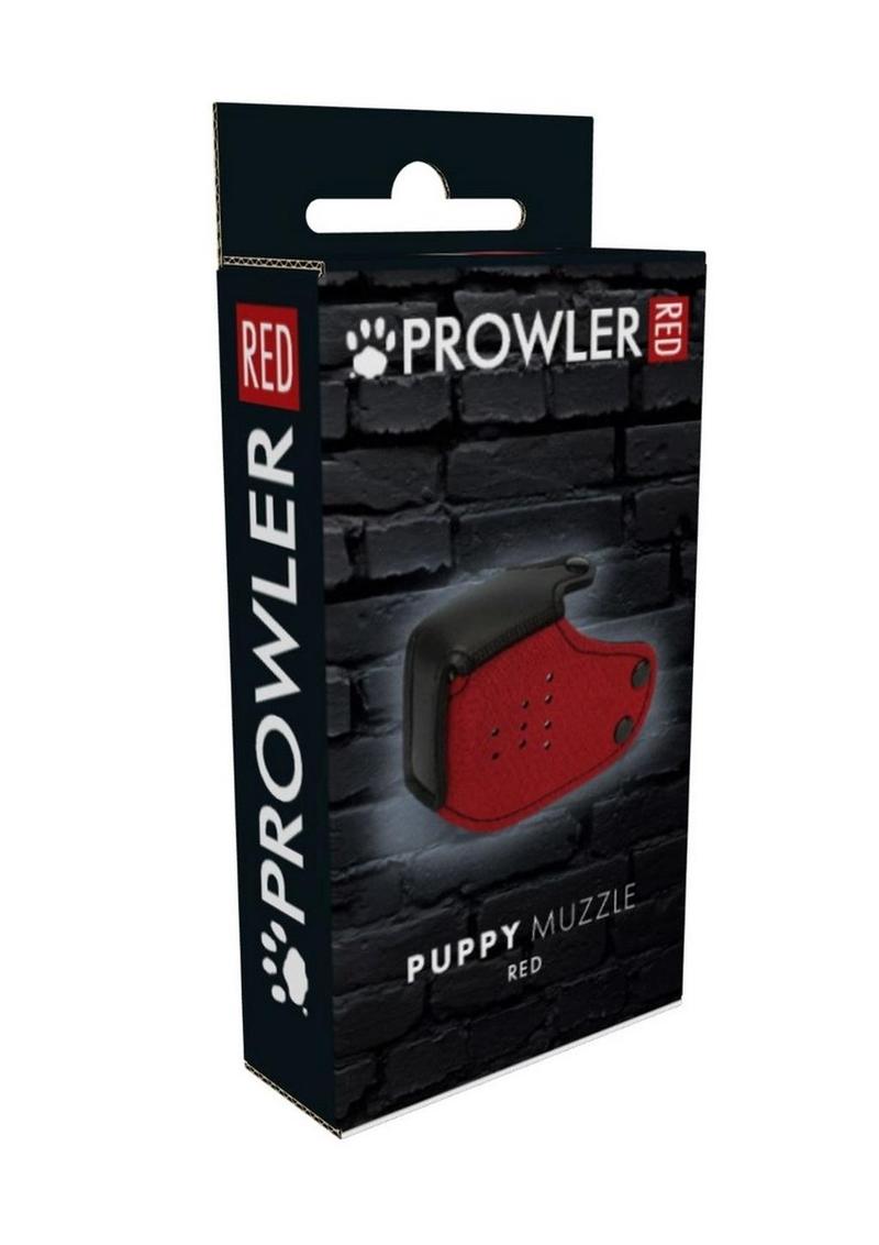 Prowler Red Puppy Muzzle - Black/Red