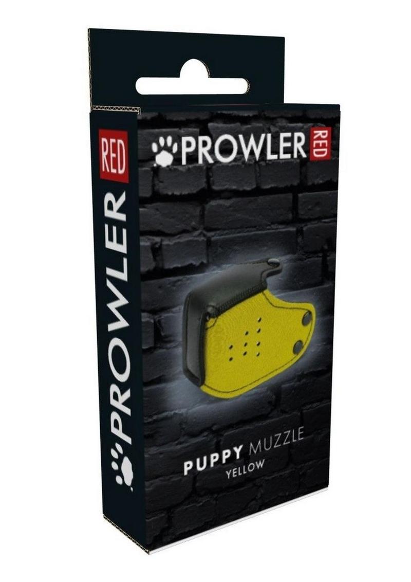 Prowler Red Puppy Muzzle - Black/Yellow