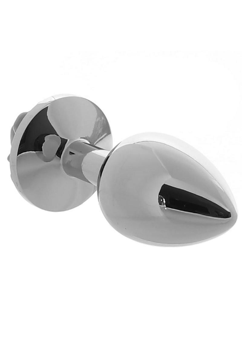 Rear Assets Rose Aluminum Anal Plug