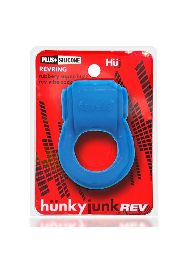 Revring Reverb Vibrating Cock Ring - Teal/Teal Ice