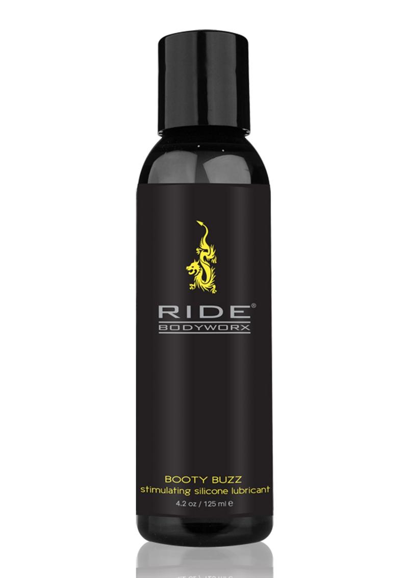 Ride Bodyworx Booty Buzz Stimulating Silicone Lubricant - 4.2 Oz