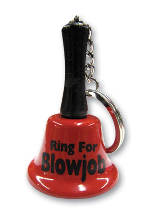 Ring For Blowjob Keychain Bell