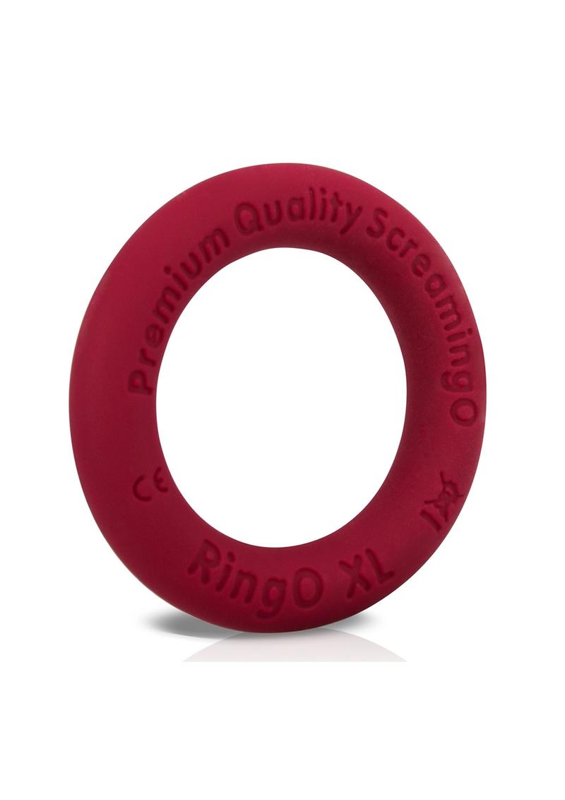 Ringo Ritz XL Individual Ring Silicone - Red - XLarge