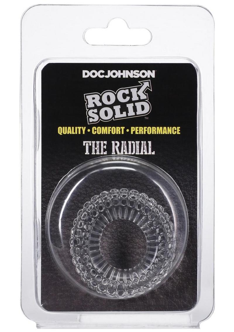 Rock Solid The Radial Cock Ring - Clear