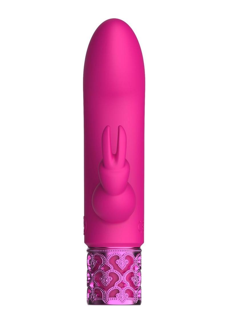 Royal Gems Dazzling Silicone Rechargeable Bullet