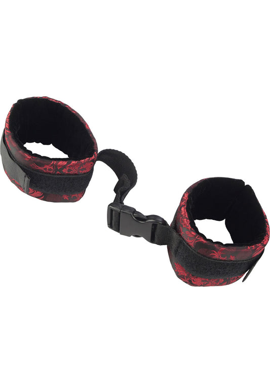 Scandal Control Cuffs - Black/Red