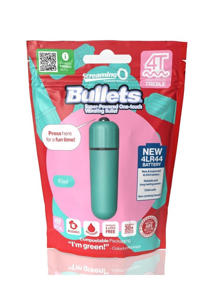 Screaming O 4t Bullet Vibrator - Green/Kiwi