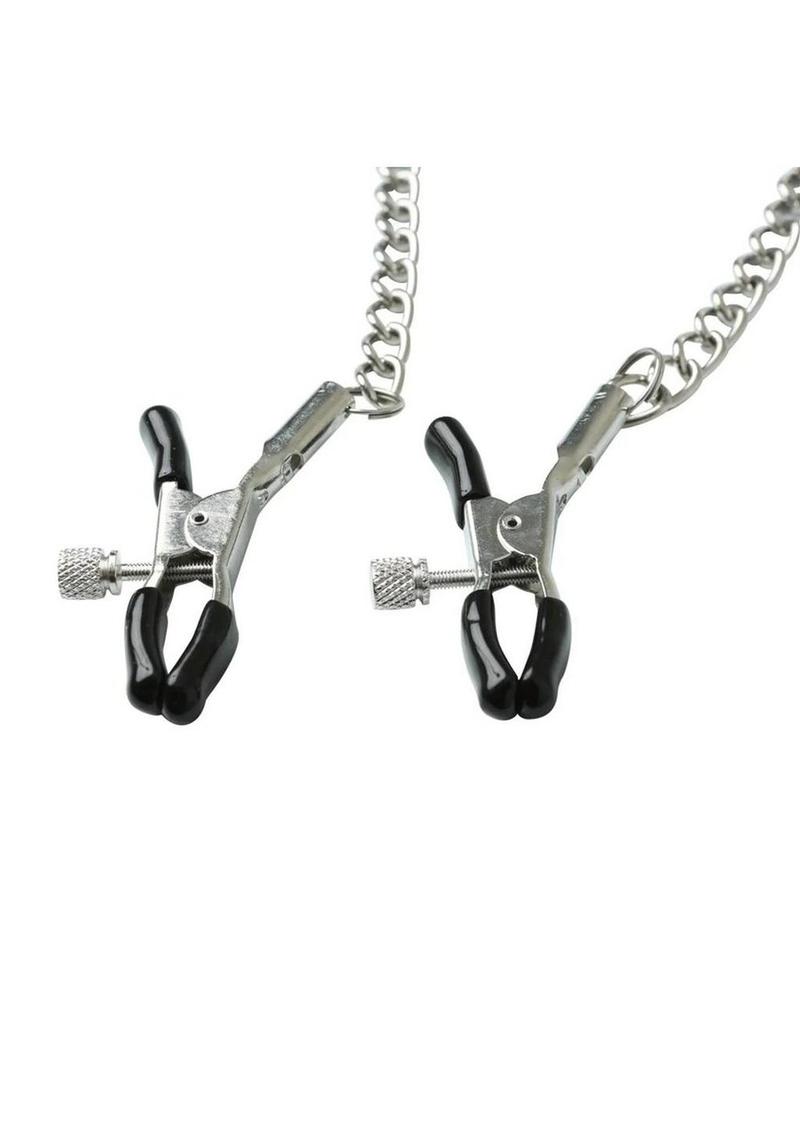 Sex and Mischief Chained Nipple Clamps