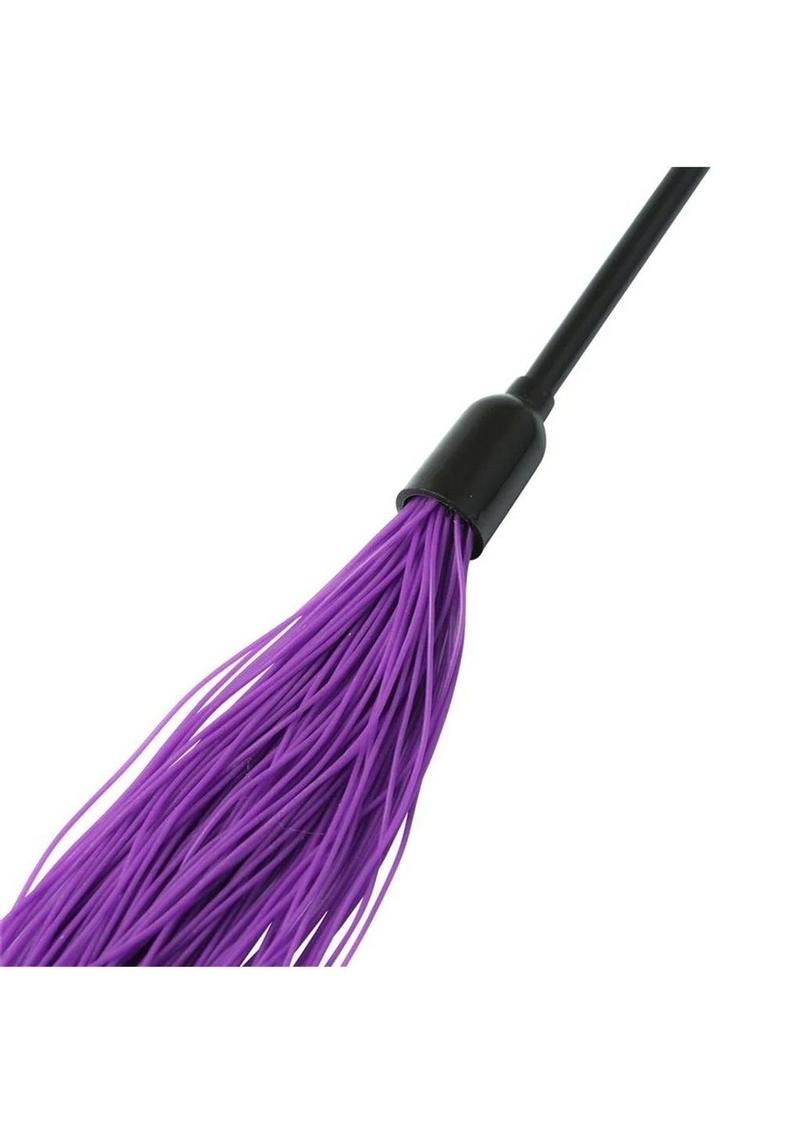 Sex and Mischief Rubber Tickler - Purple