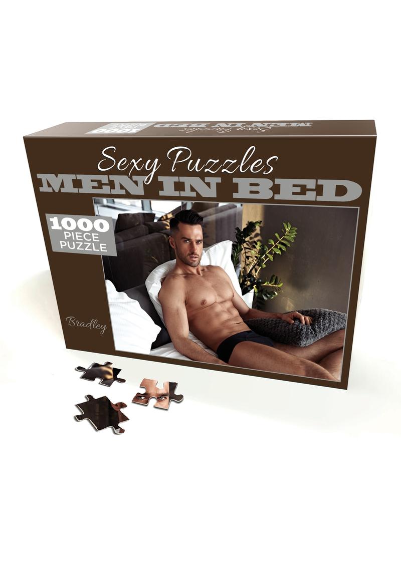 Sexy Puzzles Men In Bed Bradley