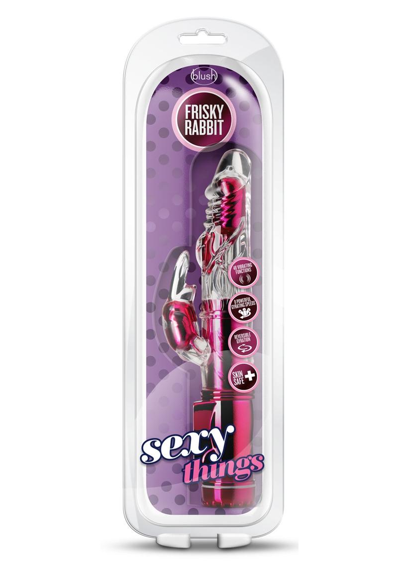 Sexy Things Frisky Rabbit Vibrator - Pink