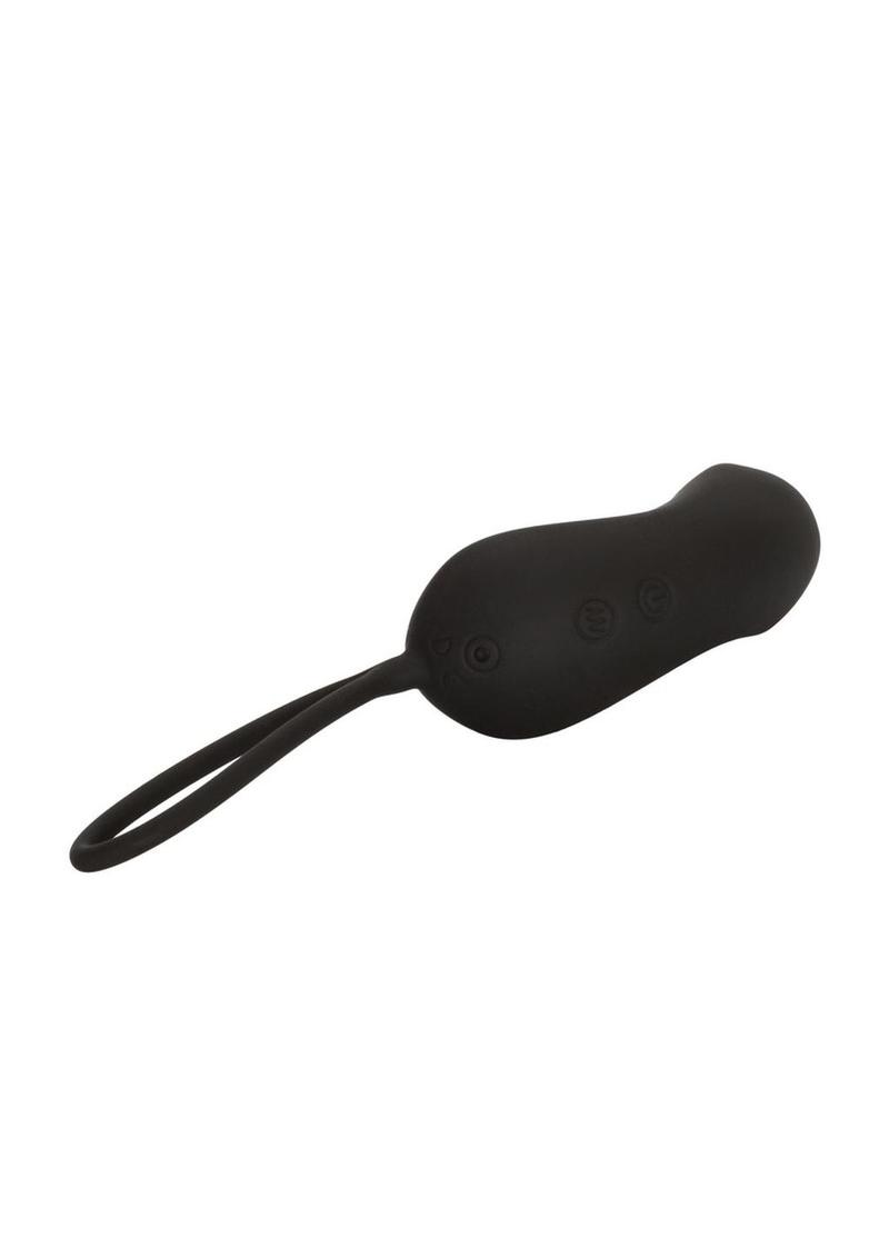 Silicone Rechargeable Curve Bullet with Remote Control