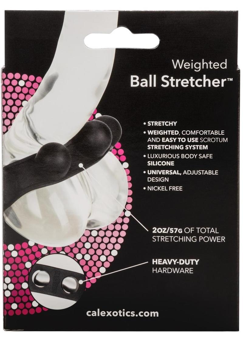 Silicone Weighted Ball Stretcher Cock Ring