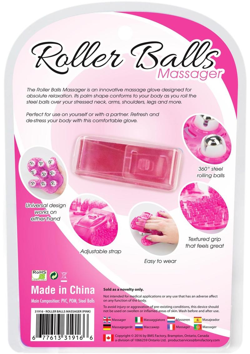 Simple and True Roller Balls Massager Glove