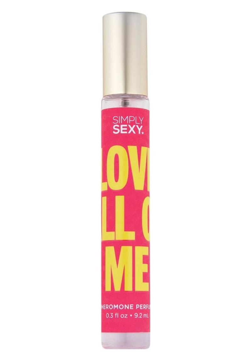 Simply Sexy Pheromone Perfume Love All Of Me Spray - 0.3oz