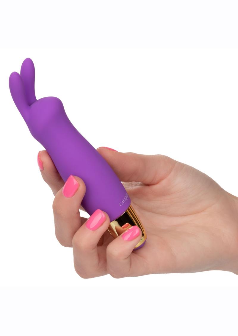 Slay #Buzzme Rechargeable Silicone Rabbit Ears Bullet Vibrator