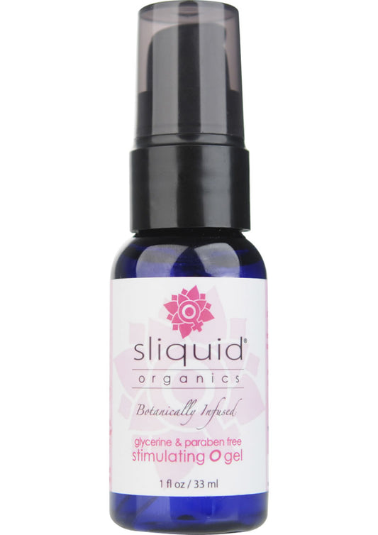 Sliquid Organics Stimulating O Gel Water Based Clitoral Stimulation - 1oz