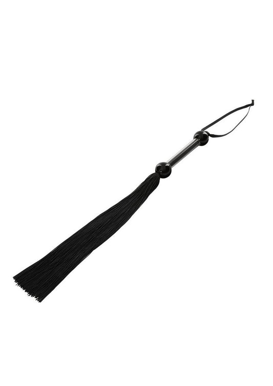 Sportsheets Large Rubber Whip - Black - 22in