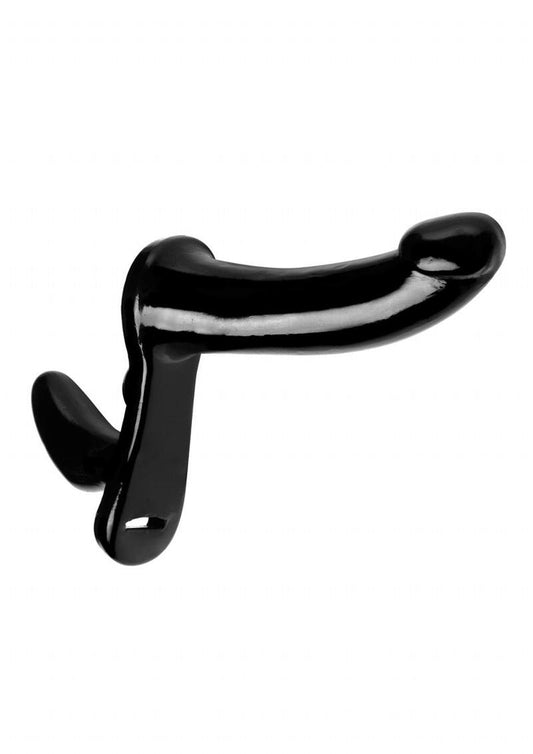 Strap U Plena Double Penetration Adjustable Strap-On Harness - Black