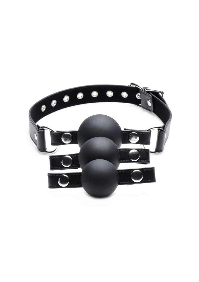 Strict Interchangeable Silicone Ball Gag