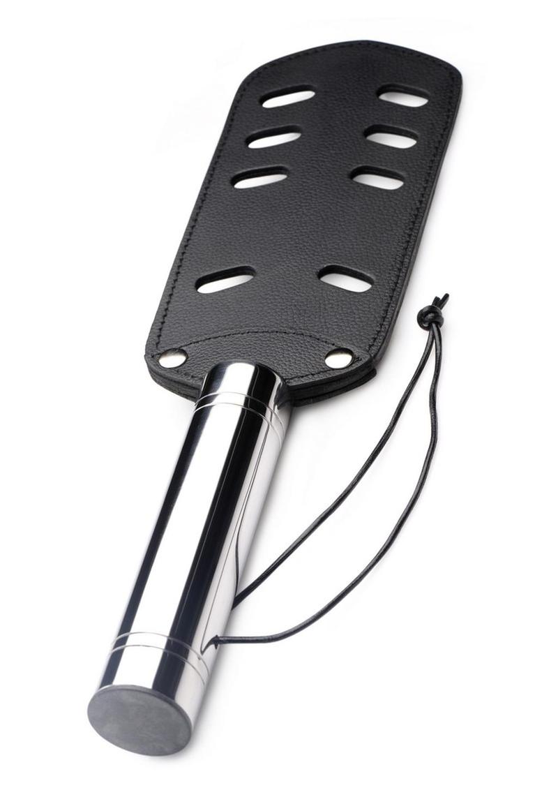 Strict Leather Paddle with Slots