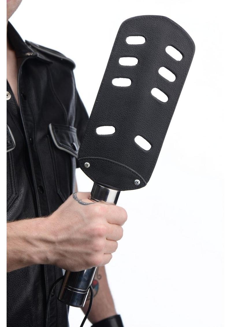 Strict Leather Paddle with Slots