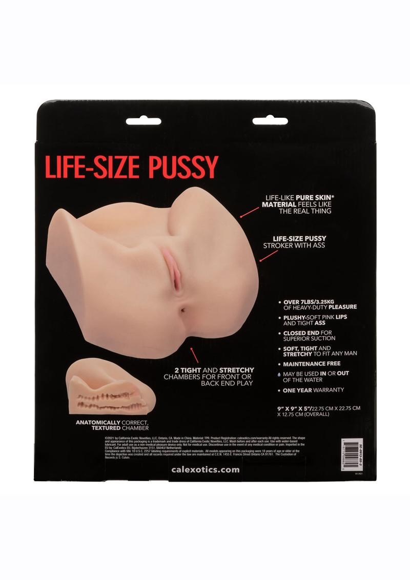 Stroke It Life-Size Pussy Masturbator - Pussy
