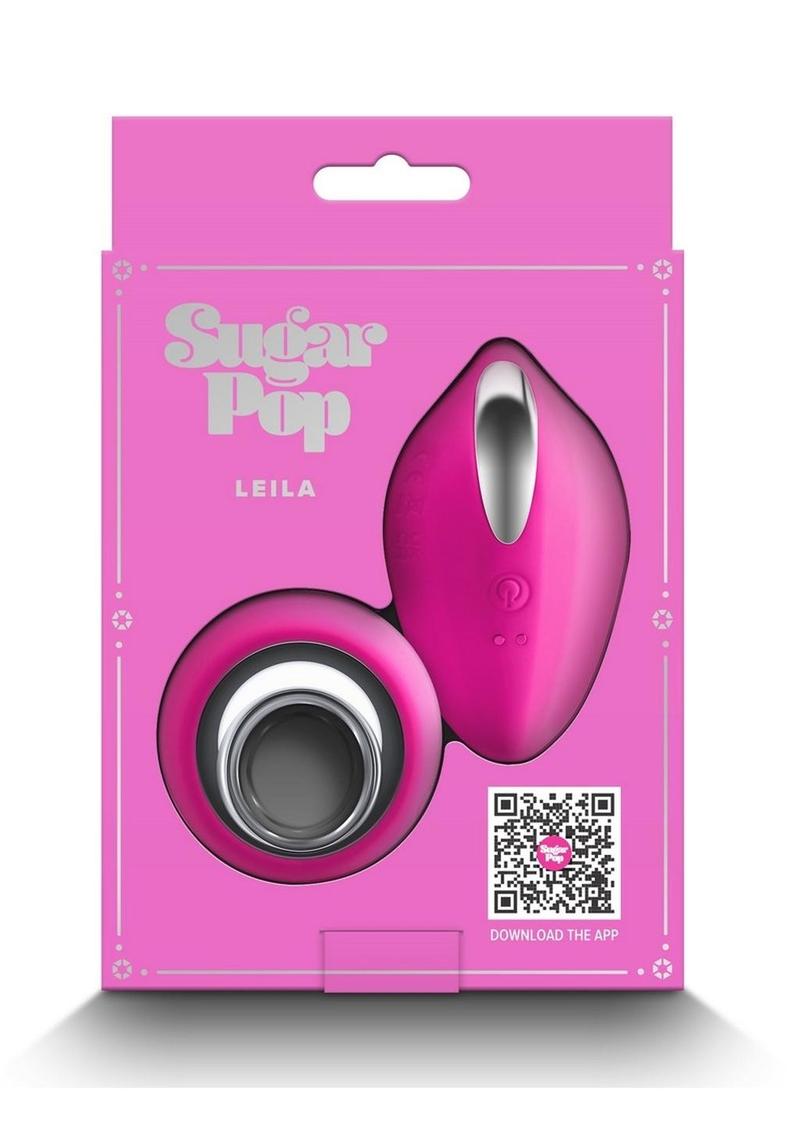 Sugar Pop Leila Rechargeable Silicone Panty Vibe