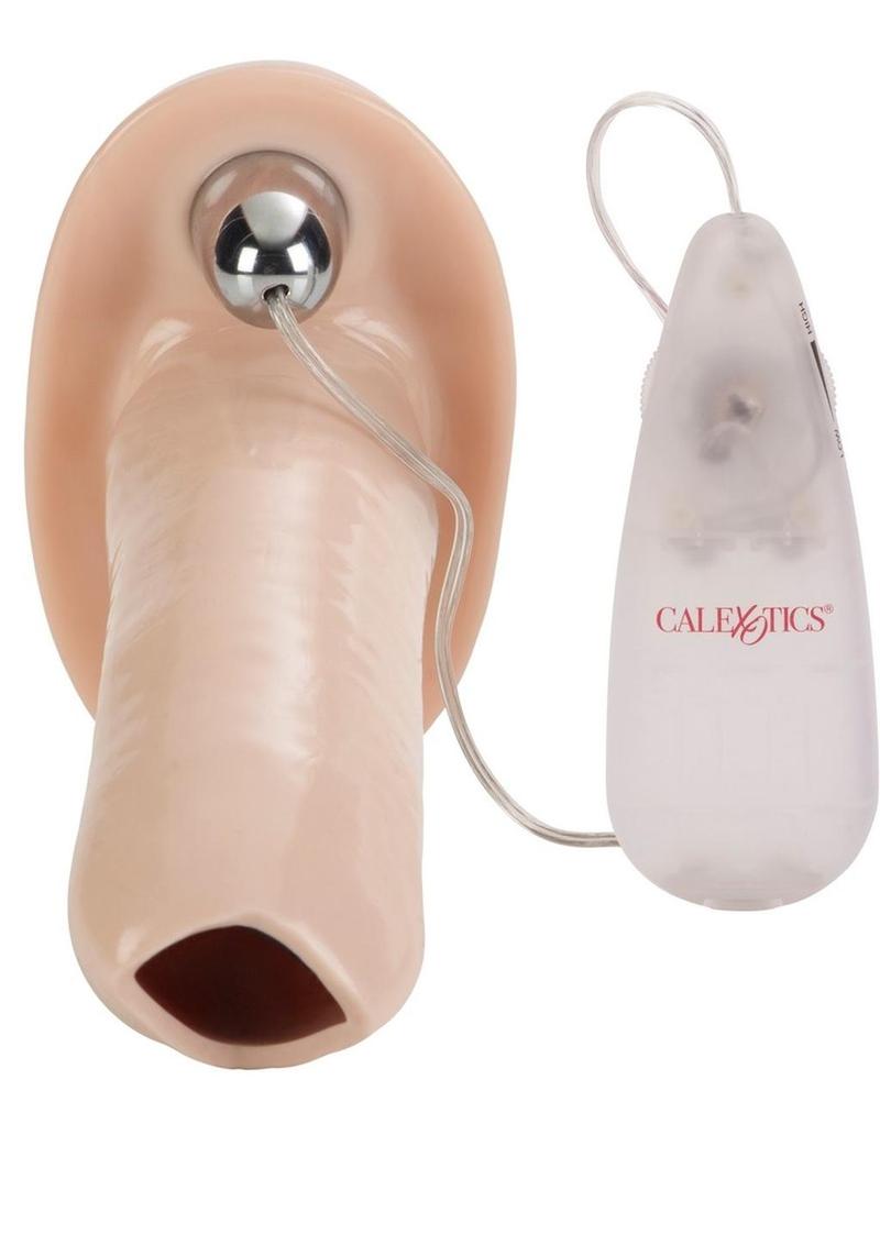 Sultry Vibro Vibrating Masturbator with Bullet and Remote Control - Pussy