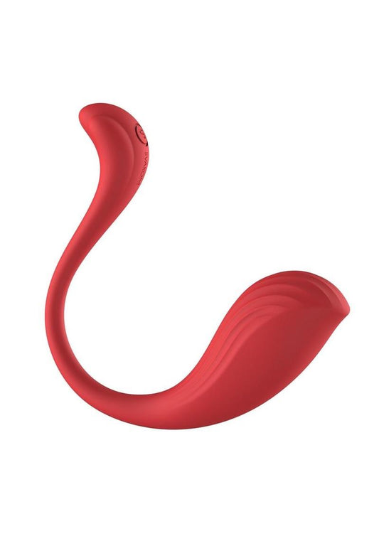 Svakom Phoenix Neo Interactive Rechargeable Silicone Vibrator with Remote Control - Red