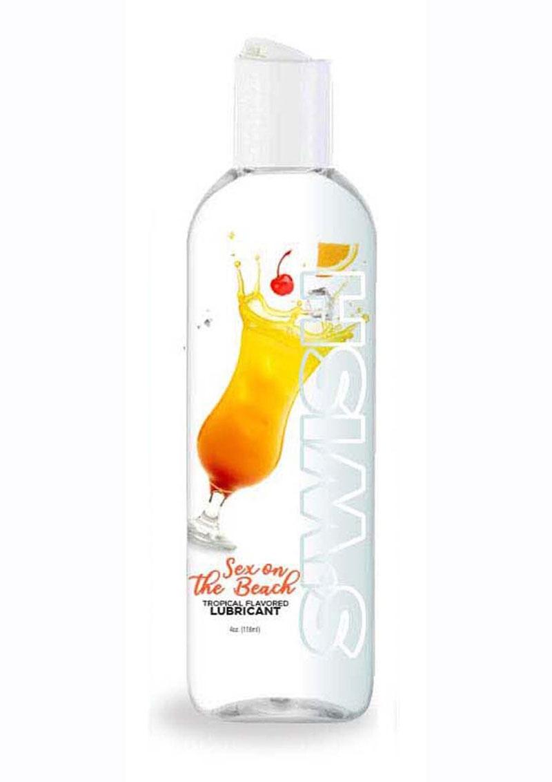 Swish Sex On The Beach Water Based Flavored Lubricant Tropical - 4oz