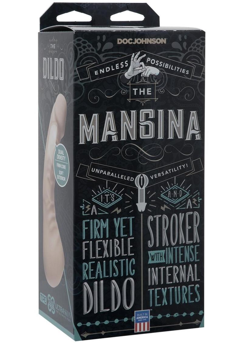 The Mangina Dildo and Masturbator - Flesh/Vanilla