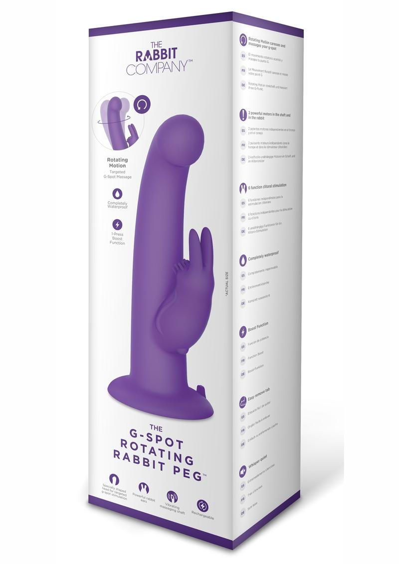 The Rabbit Company Rabbit Peg - Purple