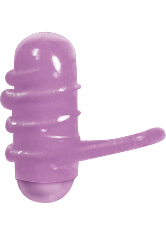 Tongue Dinger Vibrating Tongue Ring - Purple