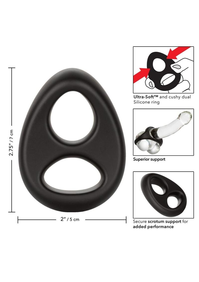 Ultra-Soft Dual Ring Silicone Cock Ring