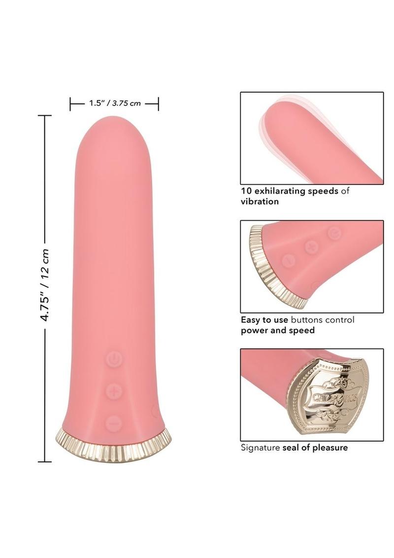 Uncorked RosÃ© Silicone Rechargeable Vibrator