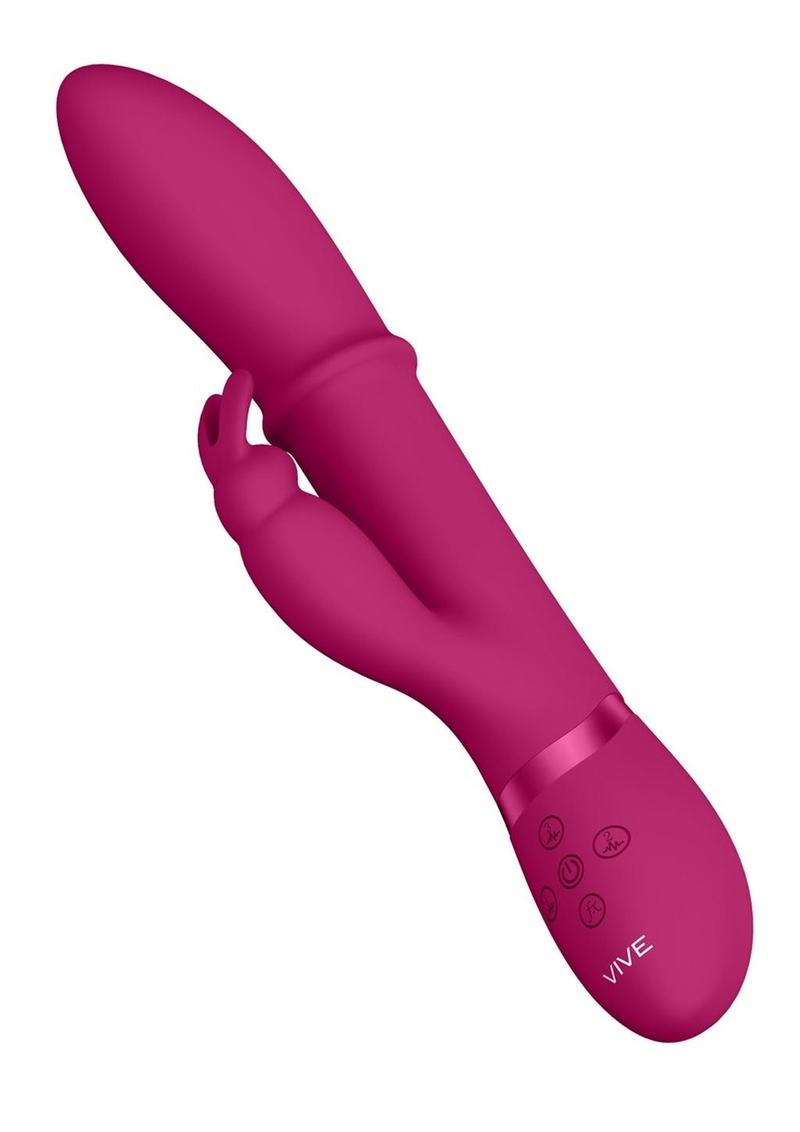 Vive Halo Rechargeable Silicone Ring Rabbit Vibrator