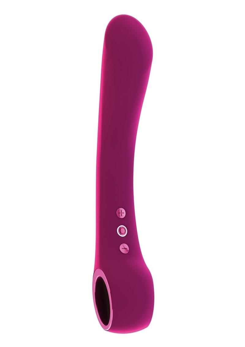 Vive Ombra Rechargeable Silicone Bendable Vibrator - Pink