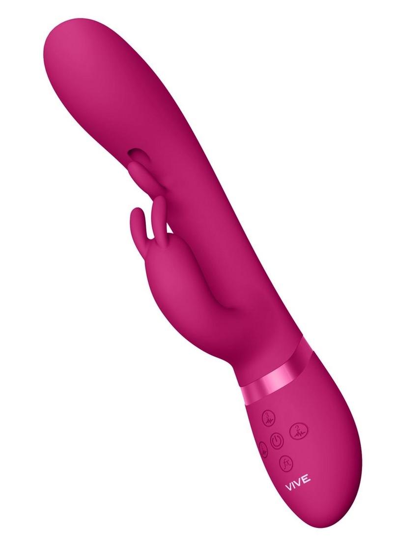 Vive Tama Rechargeable Silicone Wave and Vibrating G-Spot Rabbit