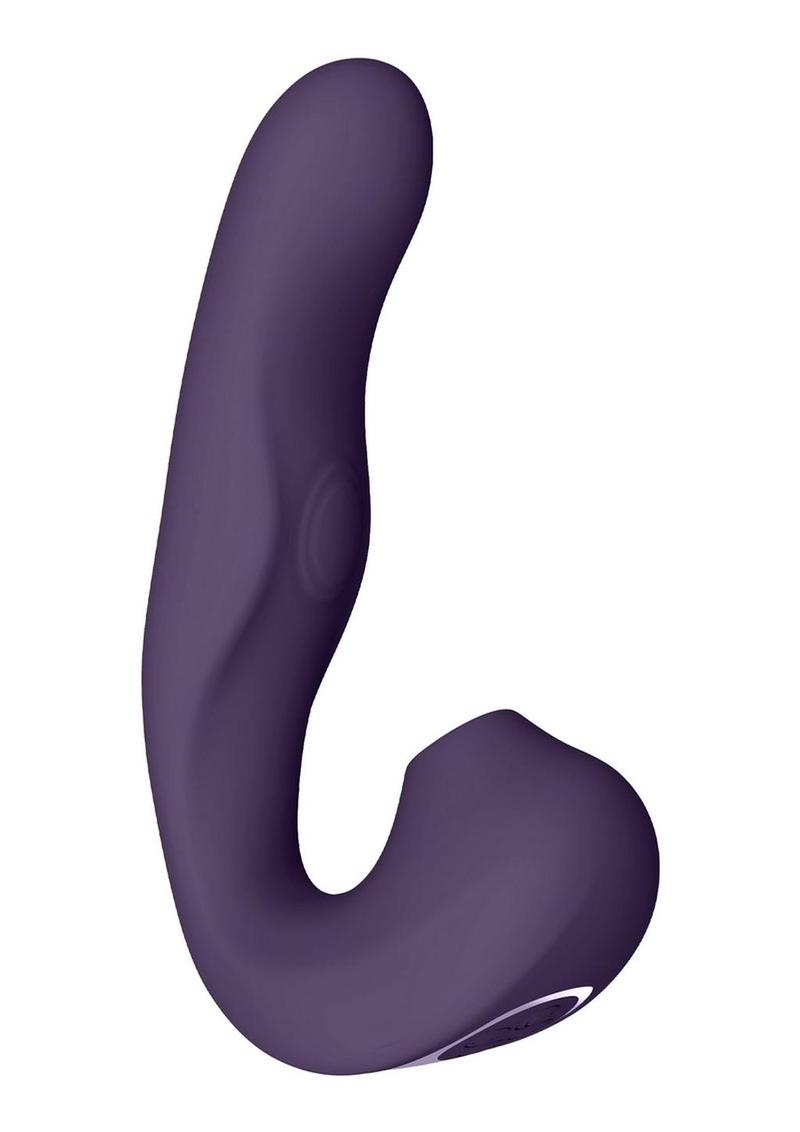 Vive Zaki Air Wave Pulse Wave and G-Spot Rechargeable Silicone Vibrator