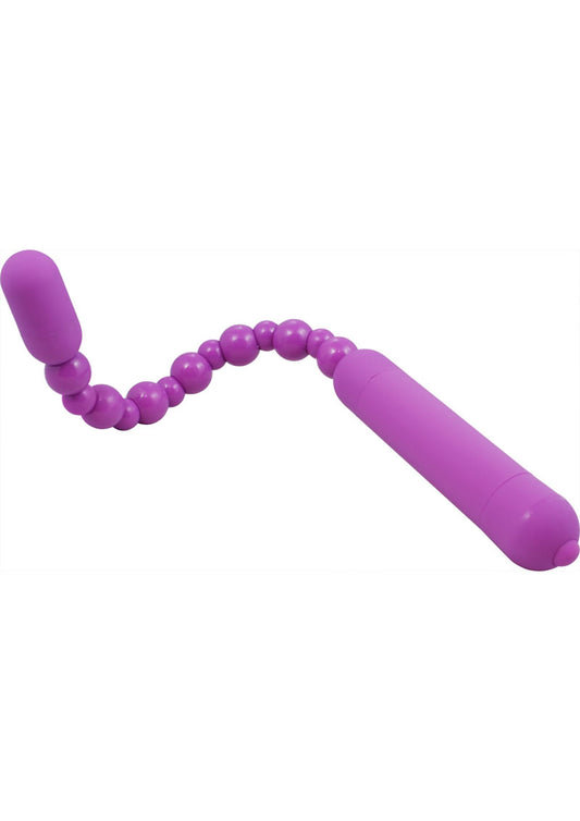 Voodoo 7 Multi Function Fully Adjustable Pleasure Wand Vibrator Waterproof - Lavender/Purple
