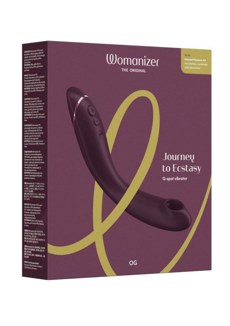 Womanizer Og G-Spot Vibrator - Aubergine - Purple
